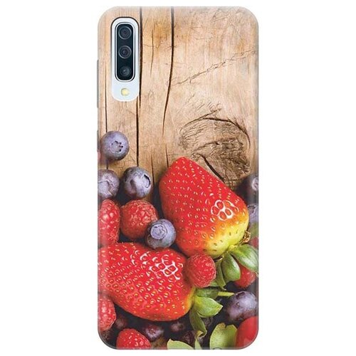фото Ультратонкий силиконовый чехол-накладка для samsung galaxy a50 / a50s / a30s с принтом "дерево фруктов" gosso