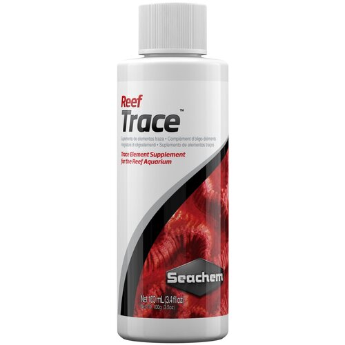 Добавка Seachem Reef Trace 100мл spurenelemente pro regular trace elements натуральные микроэлементы для улучшения окраски кораллов 30мл