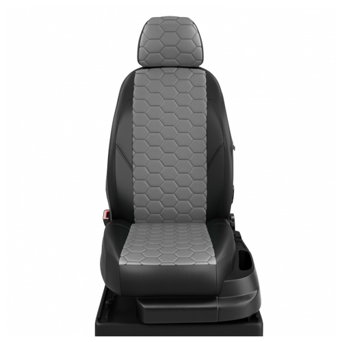 фото Чехлы на bmw 5 6 f10 2005-2010 экокожа черный, серый автолидер bw02-0307-ec02-st-gra avtolider1