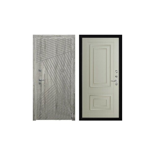 Дверь Nova грей софт Florence 3D 62002 серена светло-серый экошпон