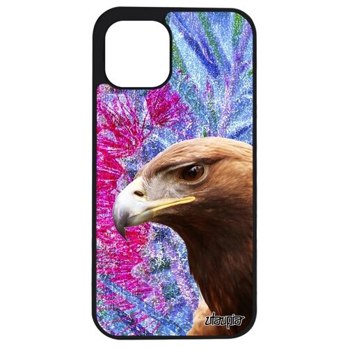 фото Противоударный чехол для смартфона // apple iphone 12 mini // "орел" гордый беркут, utaupia, фуксия
