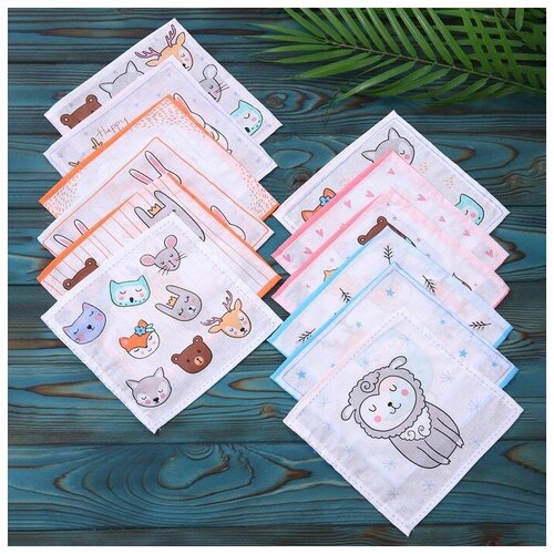 Носовой платок DomoVita, микс