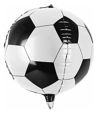 Шар фольгированный Мяч футбольный,40см