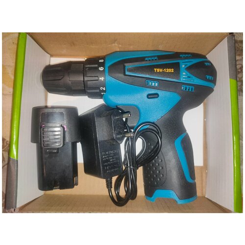 Аккумуляторная дрель шуруповёрт 12 вольт модель TSV-1202 152900₽