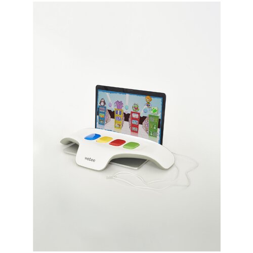 фото Webee / игровая приставка для детей от 3 до 5 лет / детский обучающий компьютер / детская игра для двоих