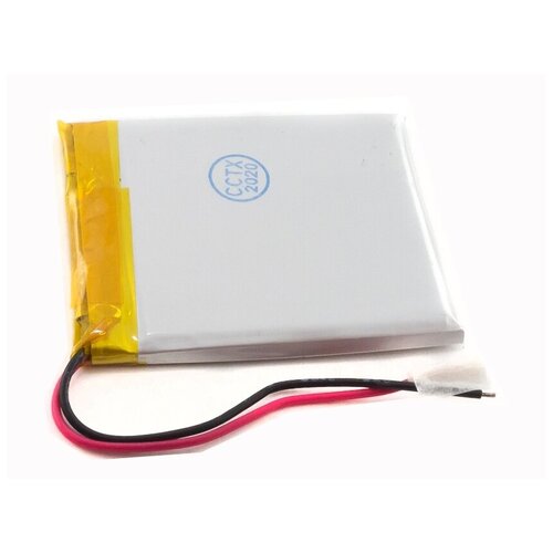 аккумулятор li pol батарея 4 20 20мм 2pin 3 7v 300mah Аккумулятор Li-Pol (батарея) 3.5x35x40mm 2pin 3.7v/300mAh