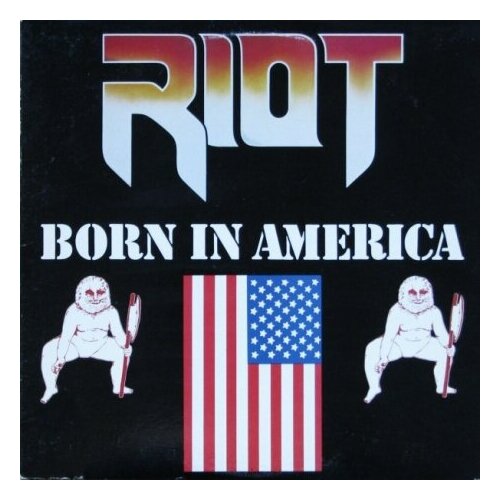 Старый винил, Quality, RIOT - Born In America (LP, Used)
