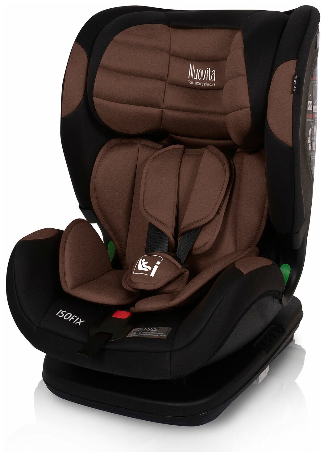     ISOFIX Nuovita Maczione NiS3-1,  1/2/3,  9   12  (Cioccolato/)