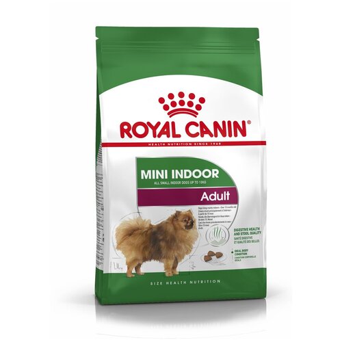 Корм сухой ROYAL CANIN MINI INDOOR ADULT корм для взрослых собак до 10 кг в возрасте от 10 месяцев 500 г х 5 шт