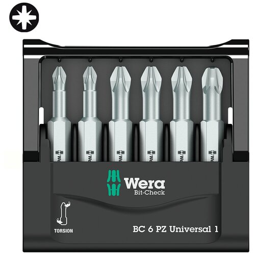 Набор WERA Mini-Check 6 PZ 056471 1957₽