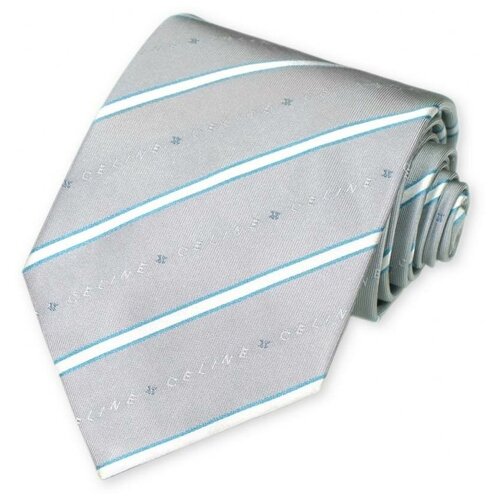 Мужской серый галстук Celine 851329