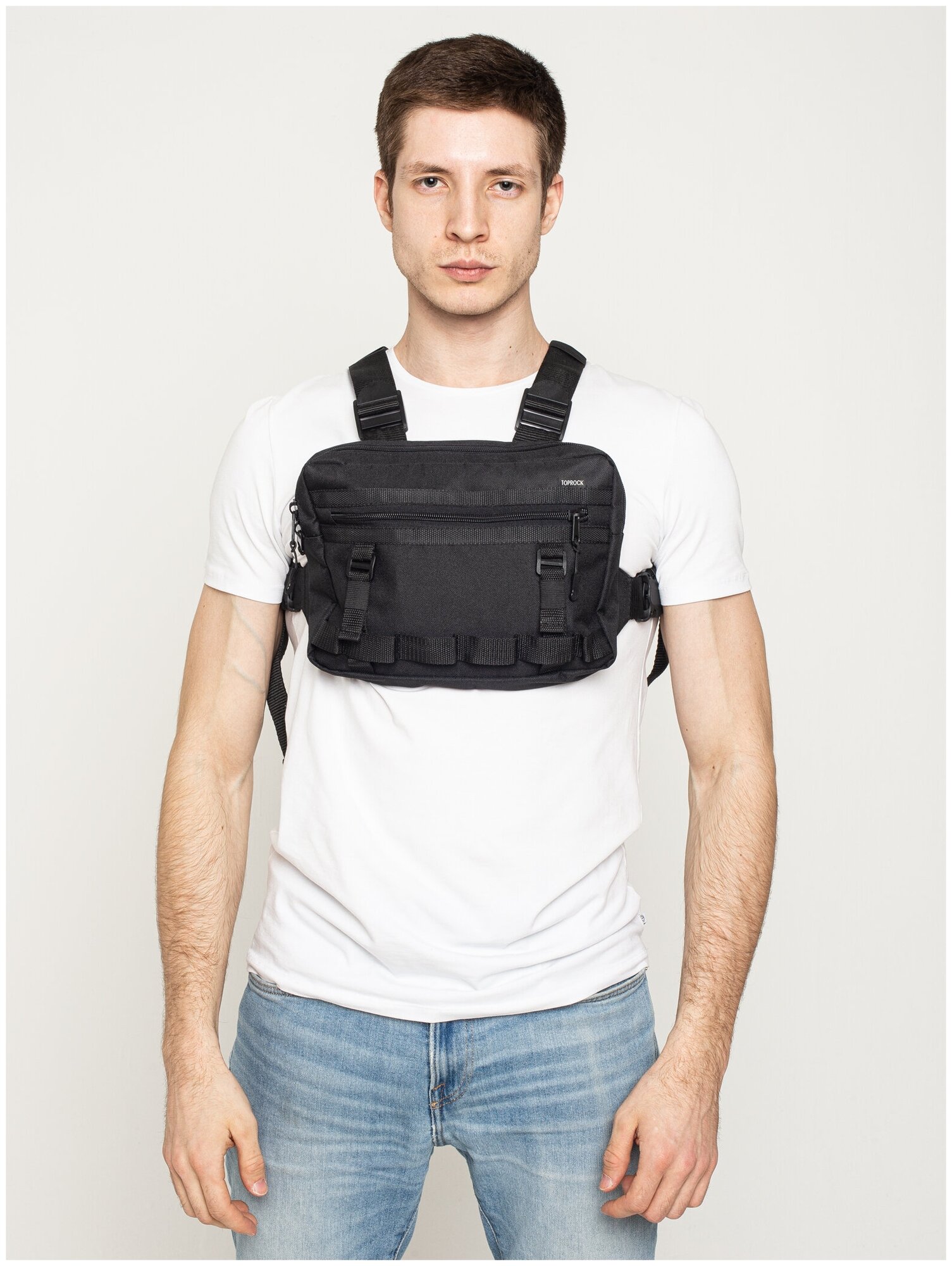 фото Сумка нагрудная, тактическая, на грудь, бронежелет мужская