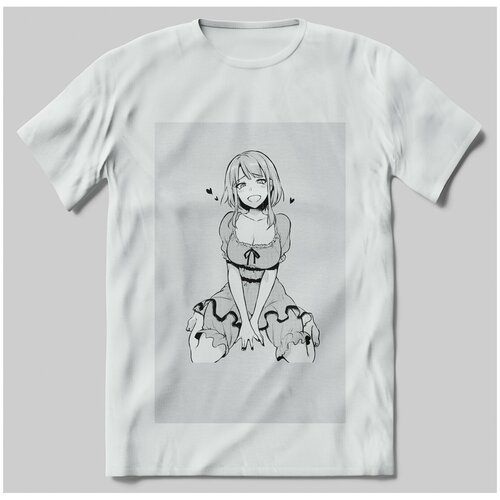 фото Футболка с принтом аниме ахегао 28 brut-shop