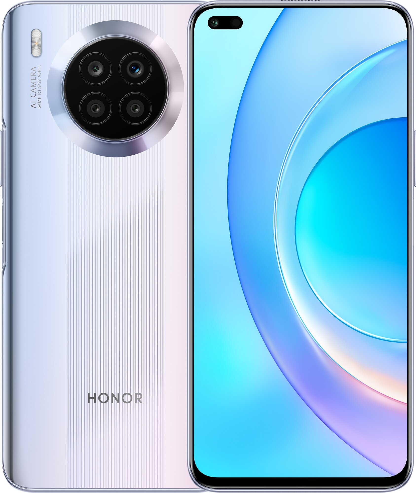 Смартфон Honor 50 Lite 6/128GB Space Silver (NTN-LX1)