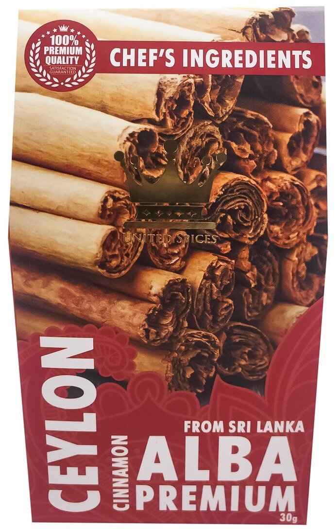 Корица палочки (cinnamon sticks) Альба United Spices | Юнайтед Спайсез 30г