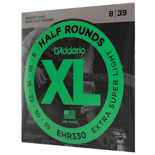 Набор струн D'Addario EHR330, 1 уп. струны для электрогитары daddario exl170sl