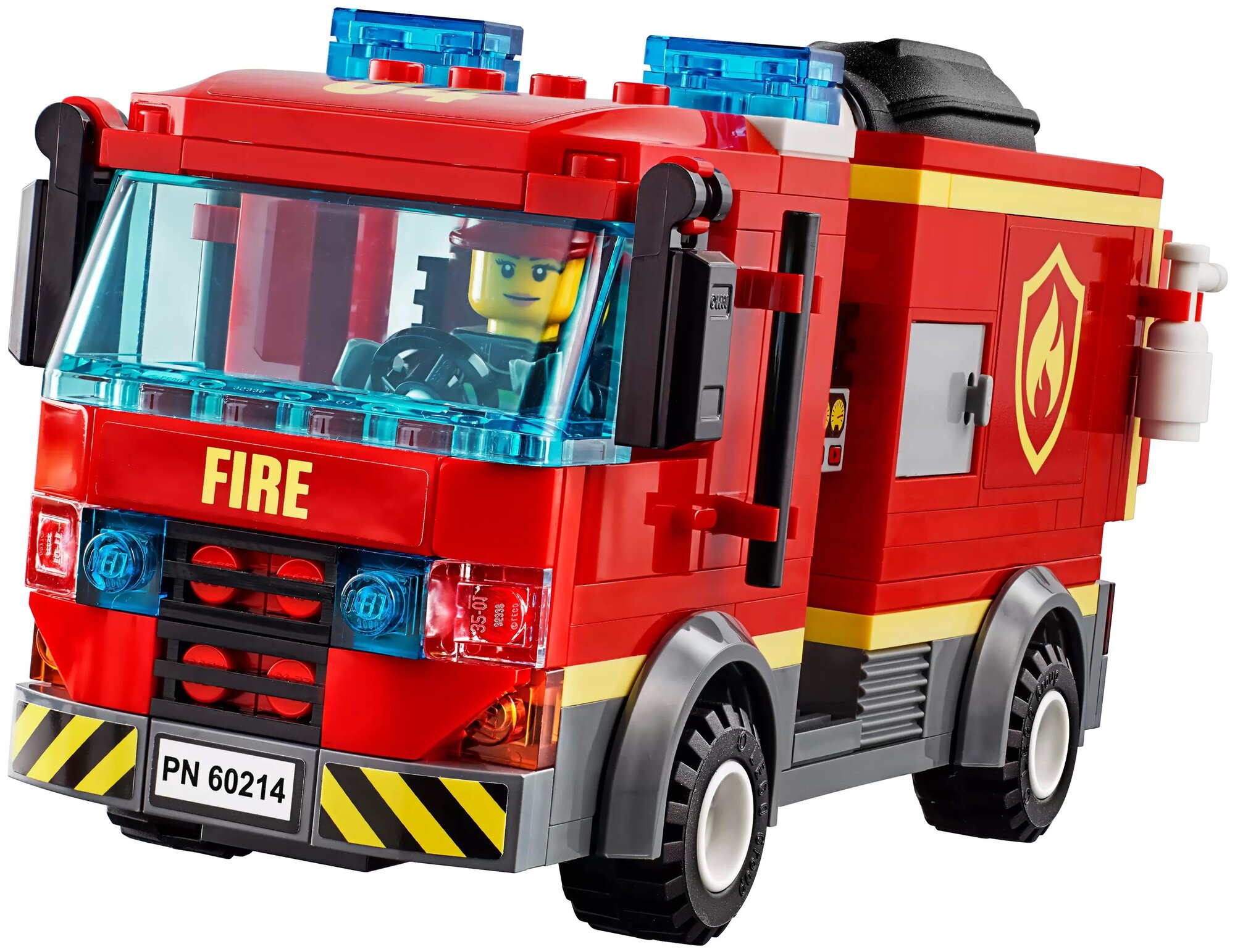 Lego City Fire 60214 Пожар в бугер-кафе Конструктор - фото №3