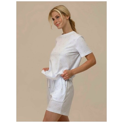 Пижама Я ДОМА, размер 44, голубой