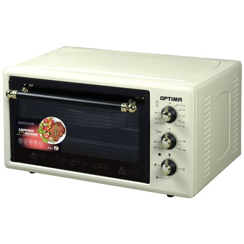 Мини-печь OPTIMA OF-48BR бежевый ретро 857900₽
