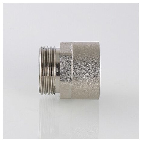 Муфта латунь Valtec VTr.592.NE.050E в/р 3/4", серебристый - фото №2