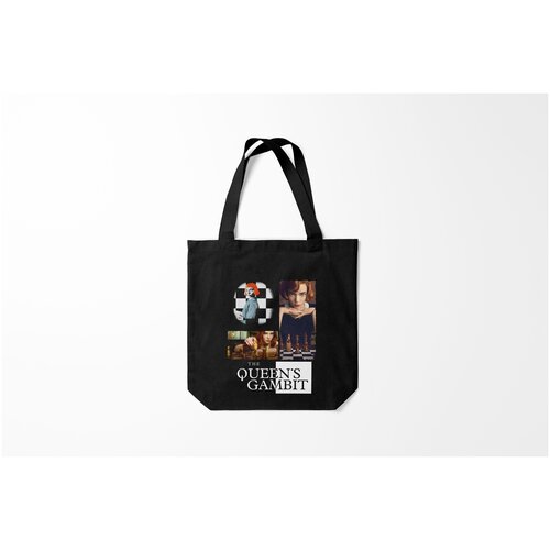 фото Сумка-шоппер / 40х40 см / сериалы / ход королевы burnettie