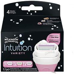 Wilkinson Sword INTUITION Variety Сменные женские кассеты, 3 шт