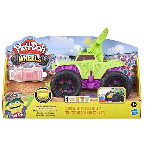 Масса для лепки Play-Doh Wheels Чавкающий монстр-трак (F1322) 4 цв.