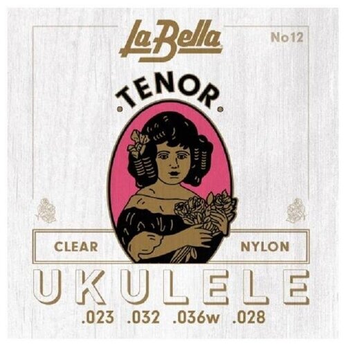 LA BELLA 12 Струны для укулеле тенор струны для укулеле баритон la bella ukulele 25