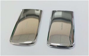 Задняя крышка для Nokia 6700 серебристая