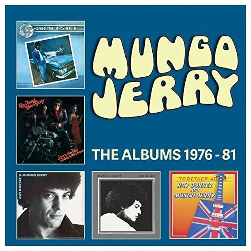 Компакт-Диски, 7T's Records, MUNGO JERRY - The Albums 1976-81 (5CD)