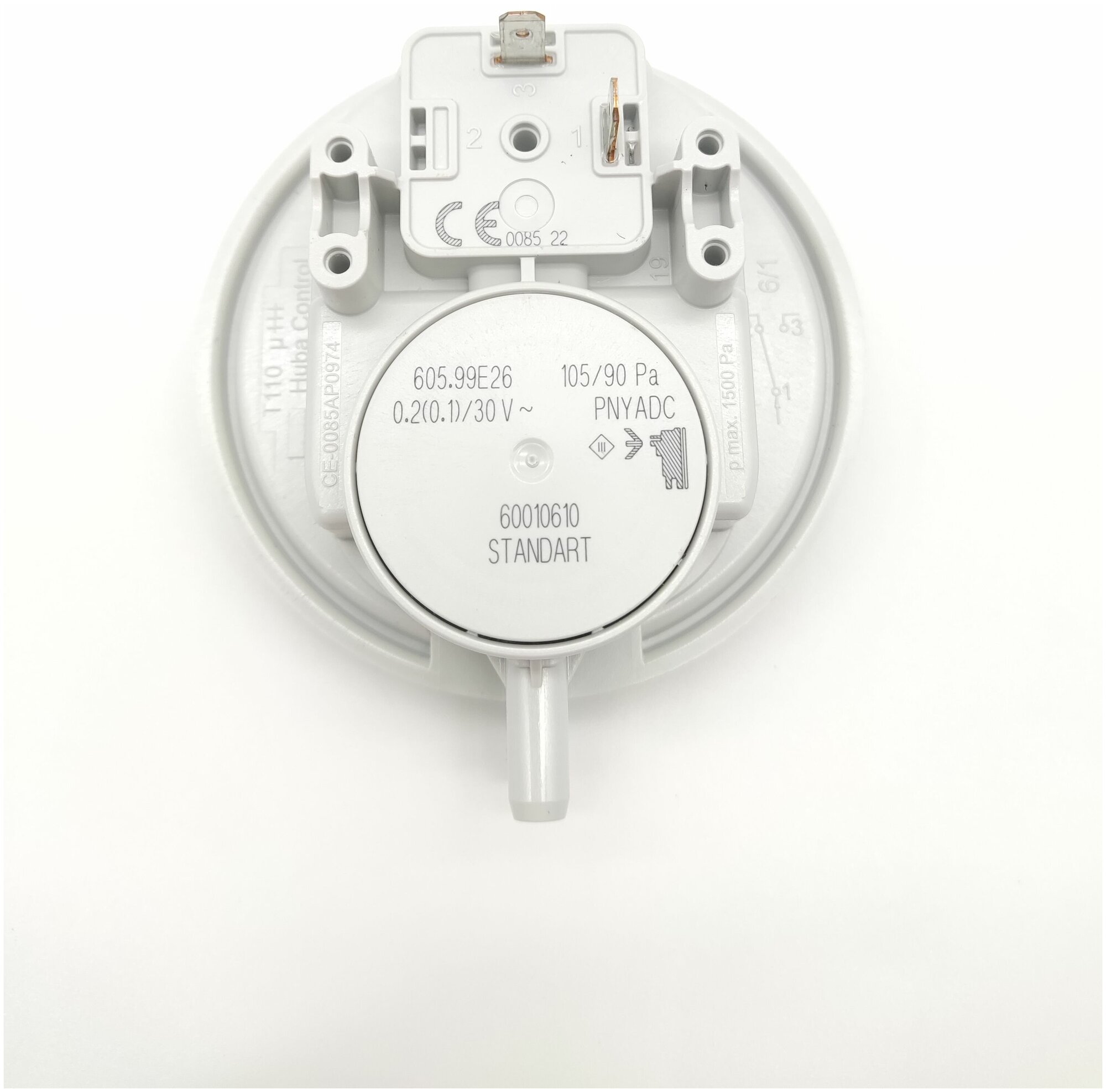 фото Прессостат маностат пневмореле реле давления Huba Control швейцария 105/90 0020210136