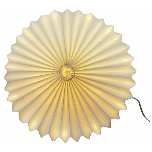 Светящееся украшение бумажное солнышко, 20 тёплых белых LED-огней, 25 см, Peha Magic