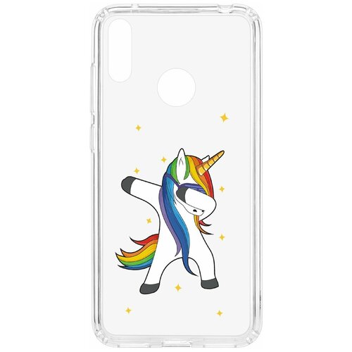 фото Чехол на huawei y7 2019 kruche print единорожка / чехол для huawei / чехол с рисунком / чехол с принтом / чехол для хонор / чехол для хуавей / бампер на хуавей / чехол накладка для хонор / противоударная накладка для honor huawei / защита для honor / защита на huawei / cиликоновый чехол для huawei honor / пластиковый чехол на huawei / защитный чехол для honor / чехольчик / защита телефона / ударопрочный чехол кruче