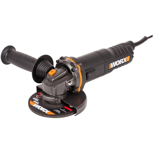 УШМ (болгарка) Worx WT703, 125 мм, 860 Вт шлифовальная машина worx wx642 1 270 вт