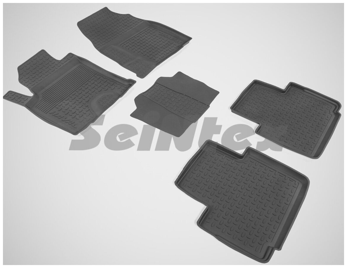 Резиновые коврики с высоким бортом Seintex для Haval H2 2015-н. в.