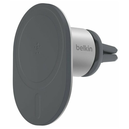 Автомобильный держатель Belkin Магнитный держатель для телефона Belkin Mount PRO with MagSafe, серебристый