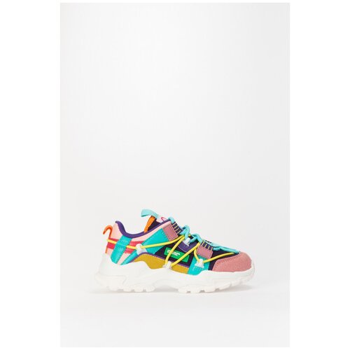 фото Кроссовки chunky sole united colors of benetton btk127201 фиолетовый 28