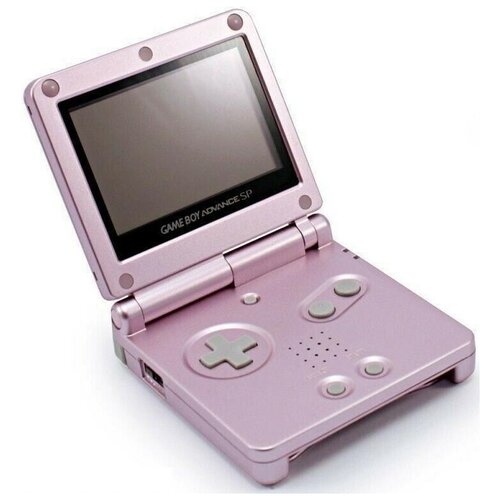 Игровая приставка Nintendo Game Boy Advance SP, без игр, розовый наушники для game boy advance sp g 1063 gba