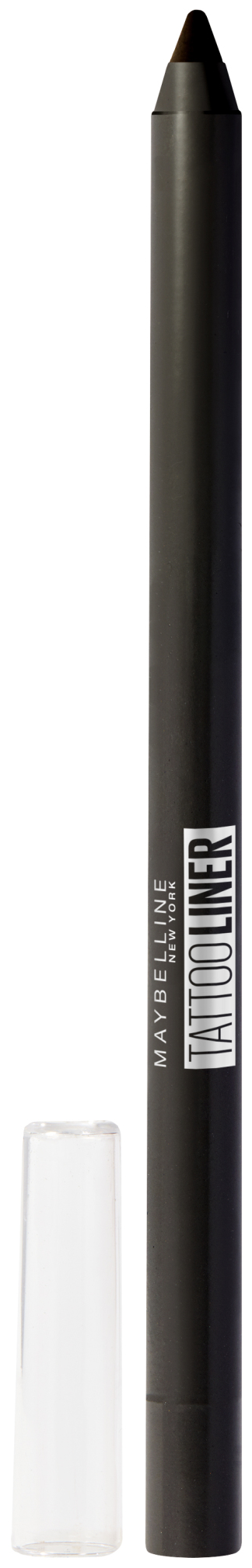 Maybelline New York Карандаш для глаз гелевый Tattoo Liner, оттенок 900, Черный