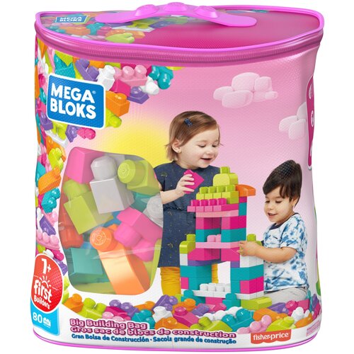 фото Конструктор mega bloks first builders dch62 большая сумка строителя