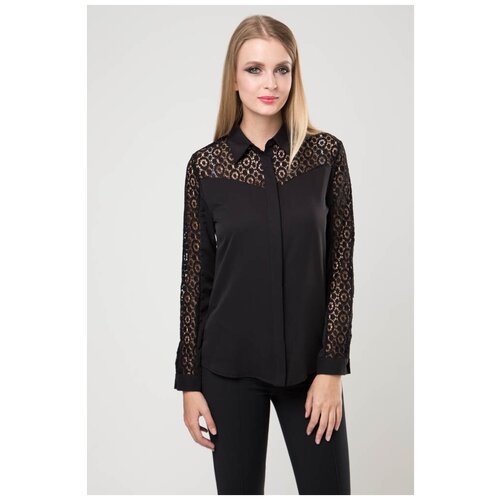 Блуза Marimay, размер 42, черный