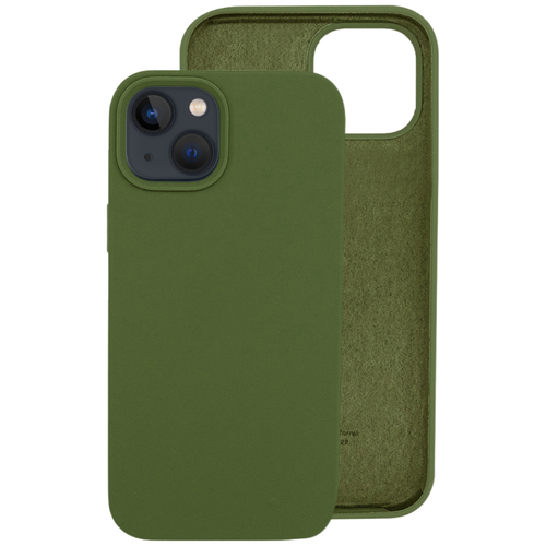 фото Чехол silicone case (с лого) для apple iphone 13 / айфон 13 / накладка / бампер pduspb