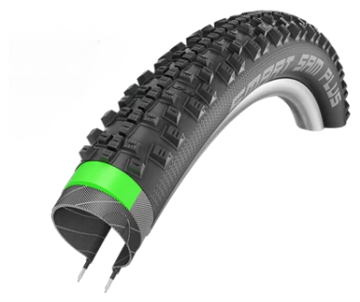 Велопокрышка Schwalbe SMART SAM PLUS 28"x1.60 700x40C (42-622), G-Guard, SnakeSkin, 67EPI, черный, 11101183.02