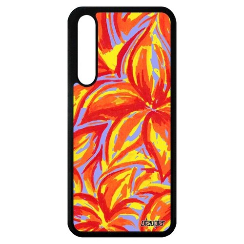 фото Противоударный чехол для // huawei p20 pro // "цветочный узор" рисунок флора, utaupia, цветной