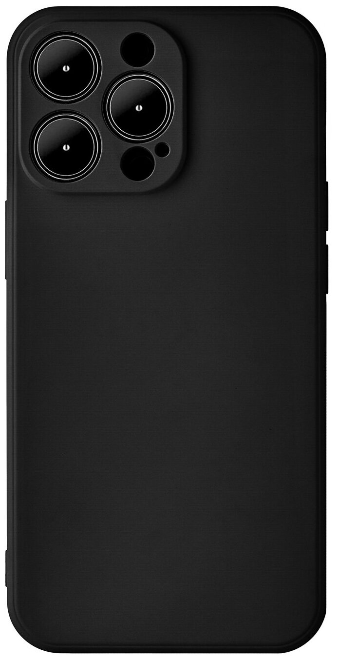 Чехол uBear Touch case для iPhone 13 Pro, силикон soft touch, черный