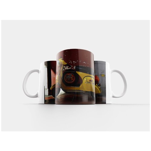 фото Кружка "vespa, мотоцикл, скутер" 320 мл lotsprints