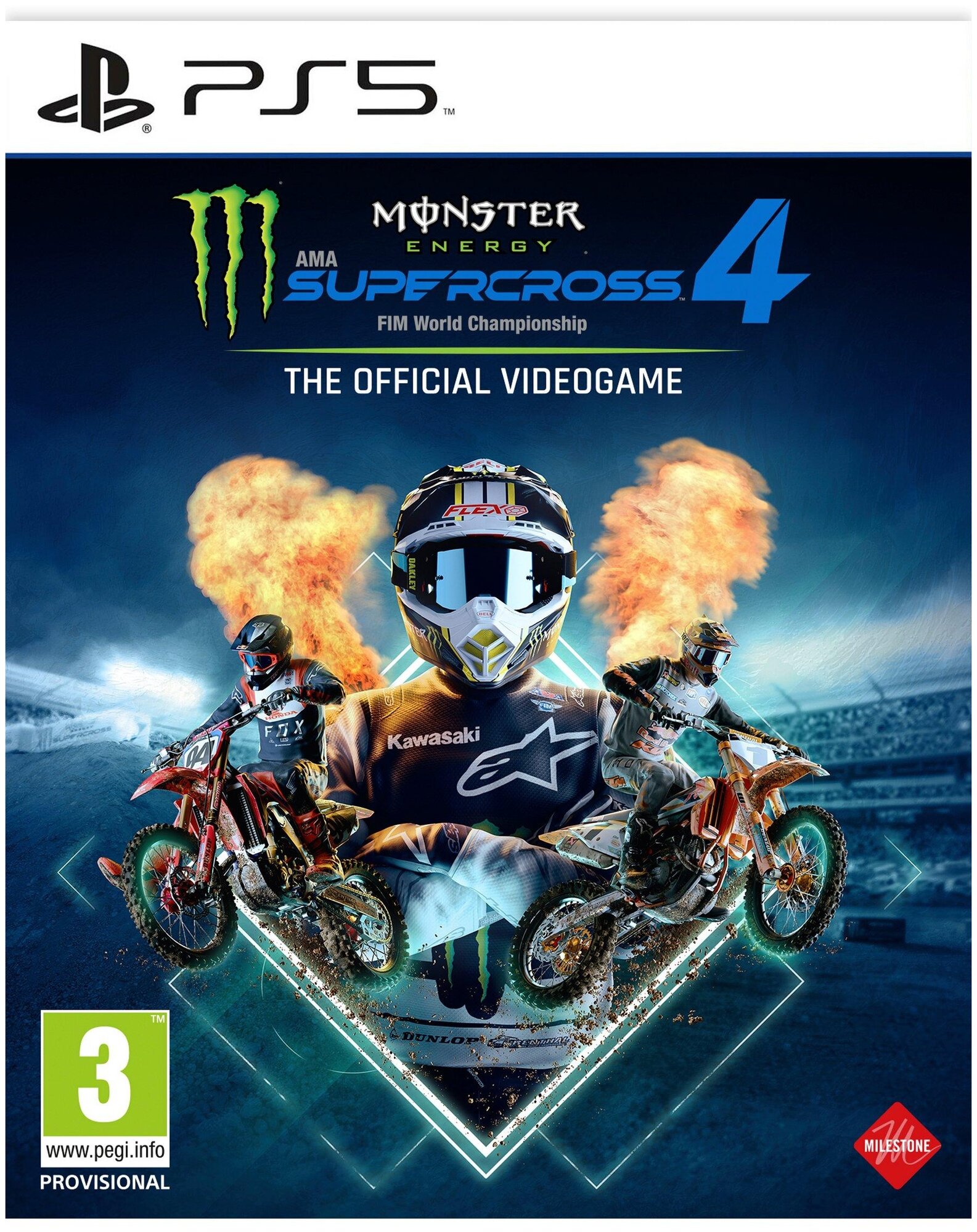 Monster Energy Supercross - The Official Videogame 4 [PS5, английская версия]
