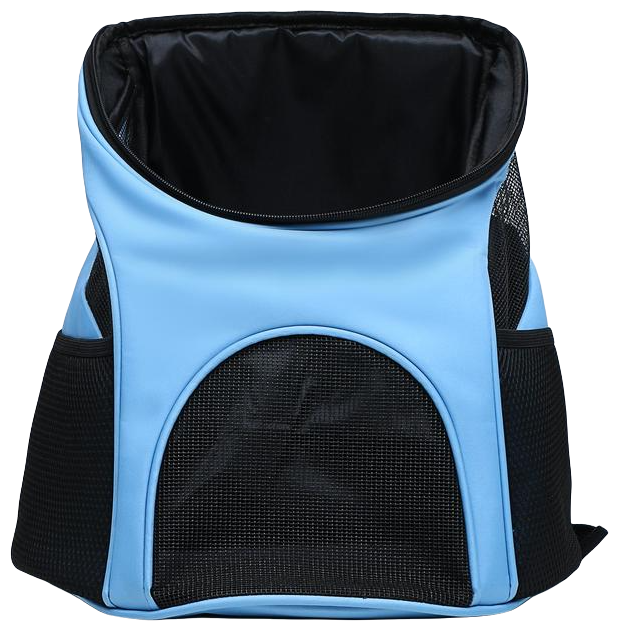 Рюкзак для переноски животных, 31,5 х 25 х 33 см, голубой 5266376 - фотография № 2