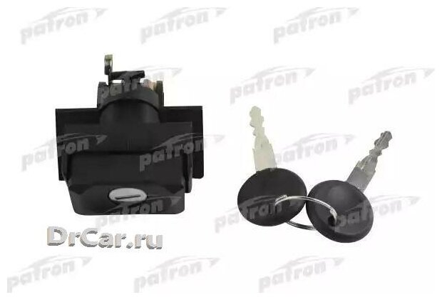 фото PATRON Замок двери задний VW GOLF II 83-92, POLO 81-94, POLO CLASSIC 85-94, POLO купе 81-94