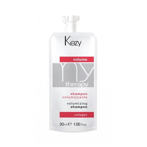 Kezy MT Volume Volumizing shampoo Шампунь для придания объема с морским коллагеном 30 мл
